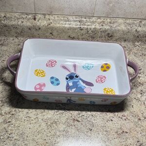 Disney Stitch Easter Baking Dish with Handles